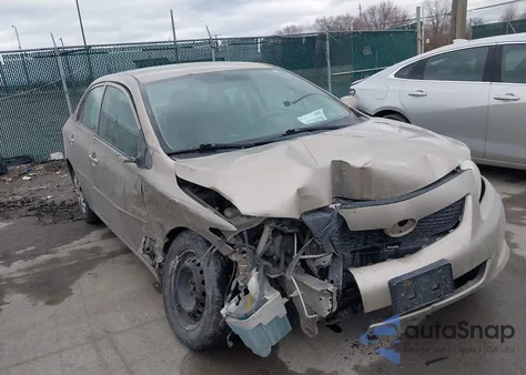 2010 Toyota Corolla Le z USA, uszkodzony, nr VIN 1NXBU4EE1AZ191278